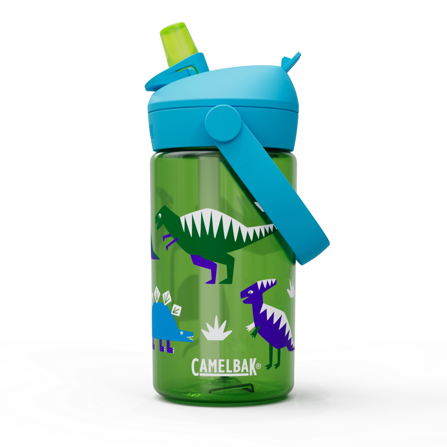 Thrive Flip Straw Kids 0.4l hip dinos