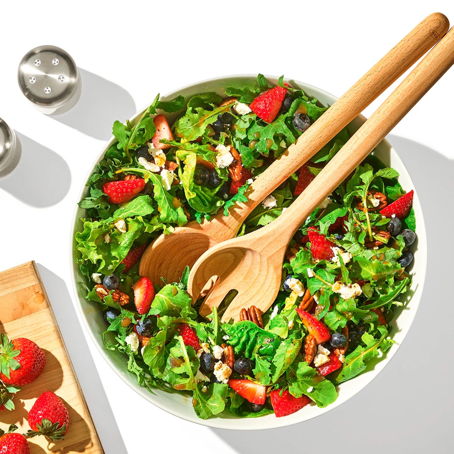 Good Grips Salatservier Set 2tlg. Holz 15.6cm
