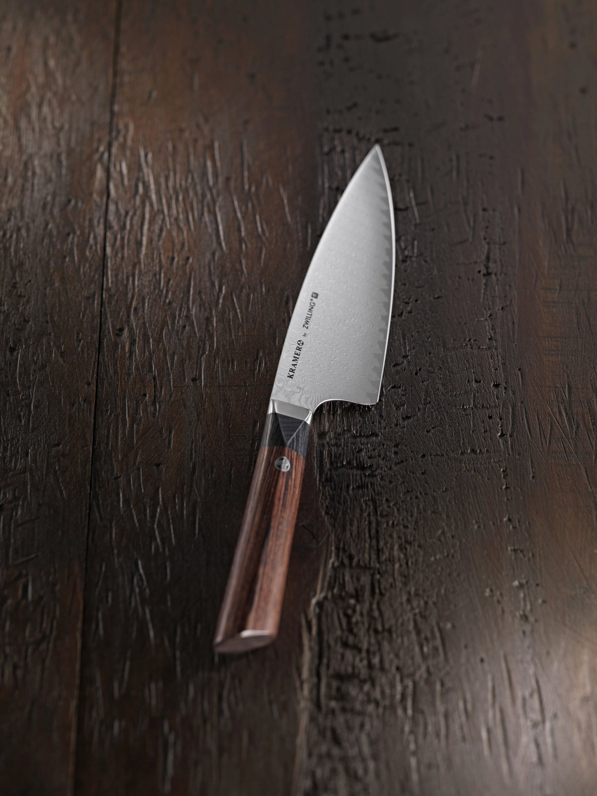 Kramer Meiji Universalmesser 13cm in Braun präsentiert im Onlineshop von KAQTU Design AG. Küchenmesser ist von Zwilling
