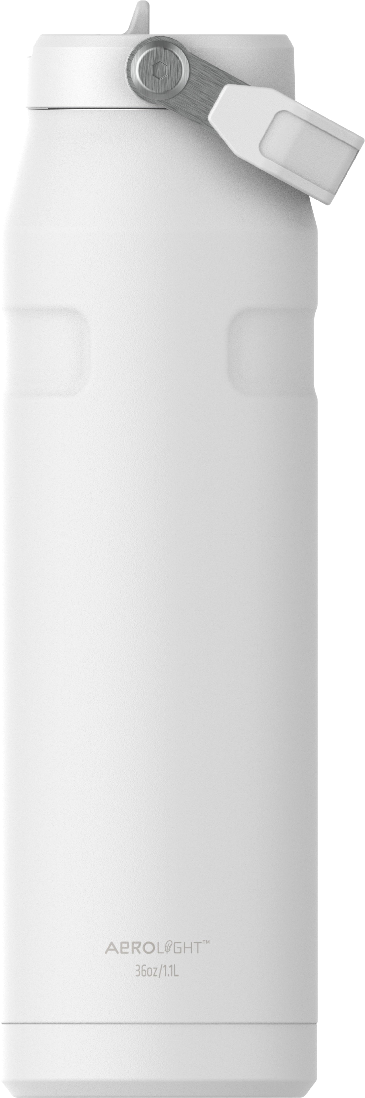 Stylische Stanley IceFlow Flip Straw Flasche in frostigem Design, perfekt für aktive Tage, mit innovativem Flip-Deckel für einfaches Trinken.
