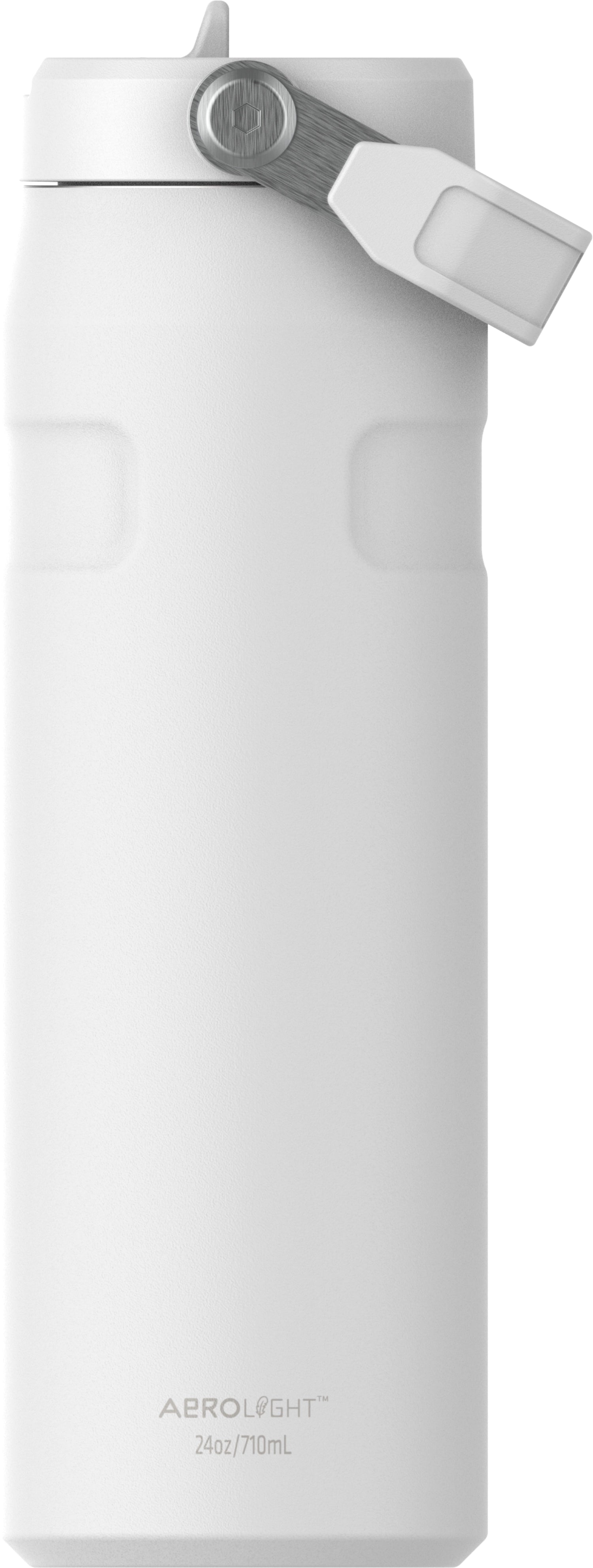Moderne 0.7l Trinkflasche von Stanley in frostigem Design, ideal für erfrischende Getränke und aktive Abenteuer. Robust und leicht zu transportieren.