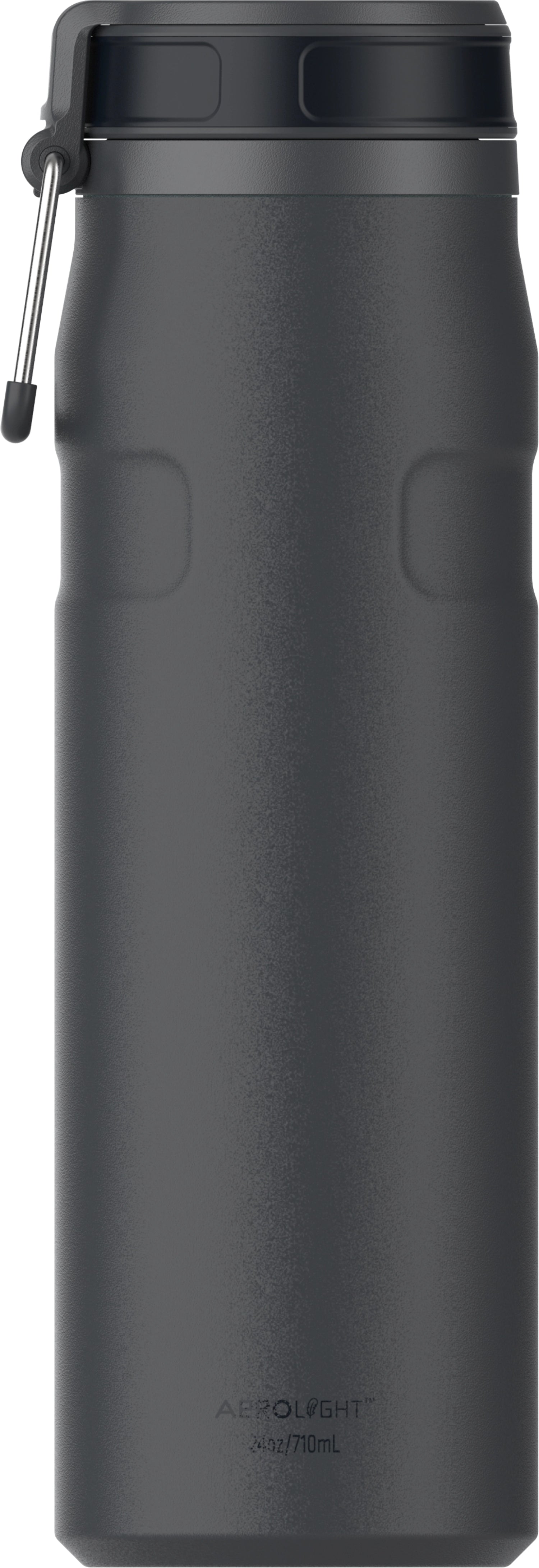 Moderne Stanley IceFlow Twist Flip Flasche in Schwarz, 0.7l, optimal für aktive Lebensstile und hält Getränke lange kühl.