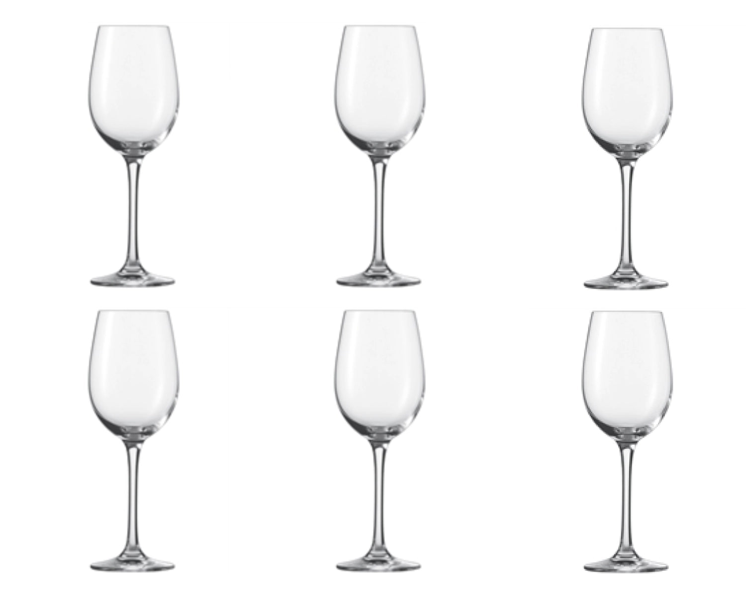 6er Set Classico/Ever 2 Weinkelch Ø7.5x21cm