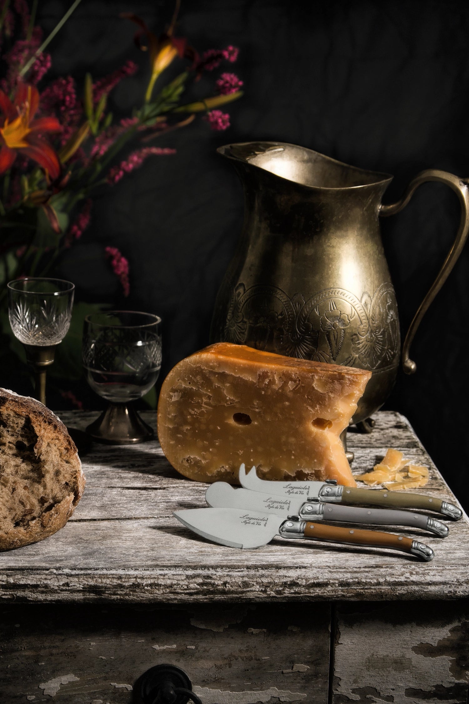 Laguiole 3tlg Premium Line Käsemesserset treasure