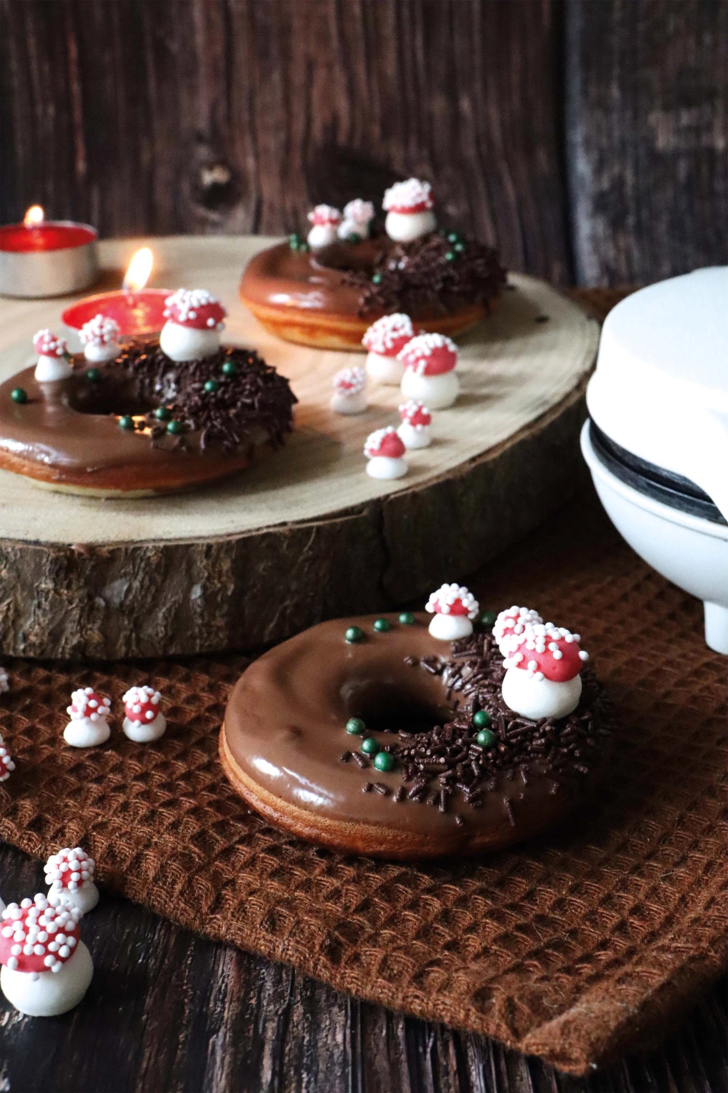 Kreative Mini-Donut-Maschine von Scrap Cooking: Perfekt für die Zubereitung von leckeren, kleinen Donuts für Partys und besondere Anlässe.