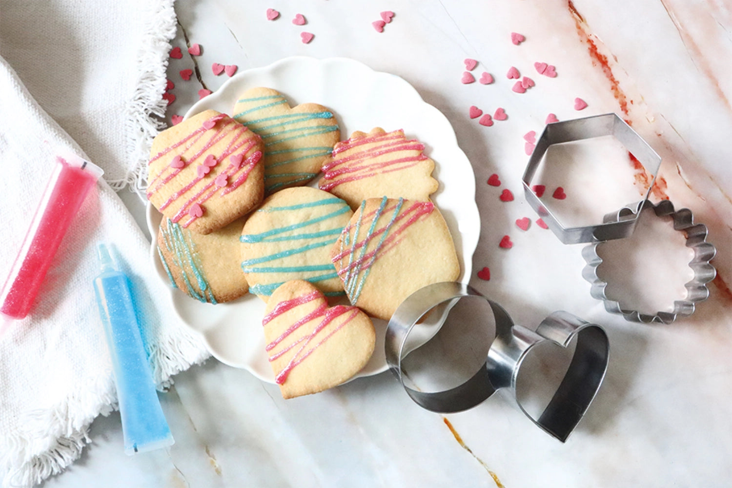 Zuckerguss Stift perlmutt rosa 26g