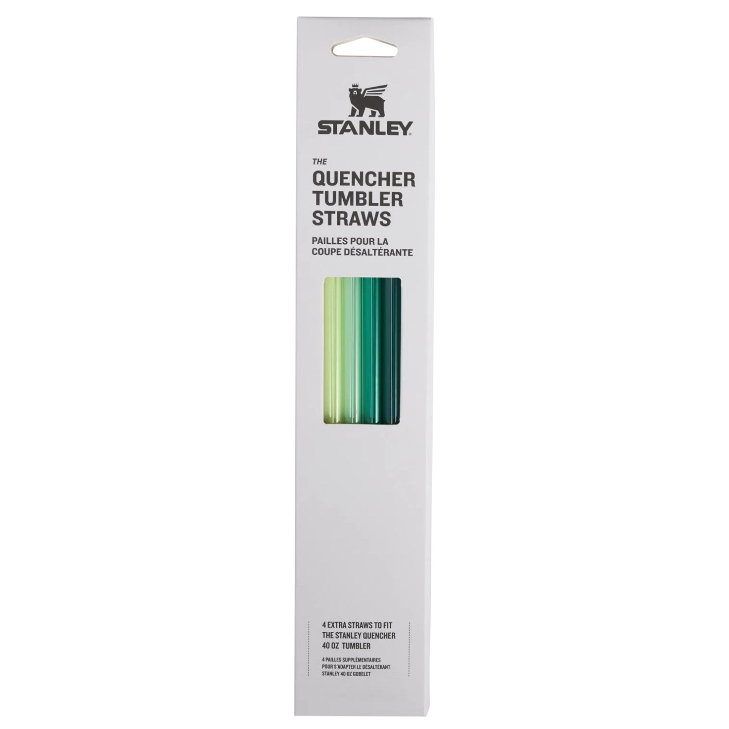 4er Set Ersatzstrohhalm für Quencher 1.18l grün in Grün präsentiert im Onlineshop von KAQTU Design AG. Zutaten ist von Stanley