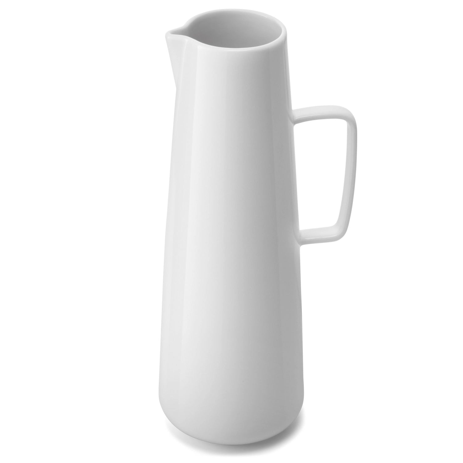 Eleganter Wasserkrug von LSA in strahlendem Weiß, 1,4 l, ideal für stilvolle Anlässe und geschmackvolle Tischgestaltung.