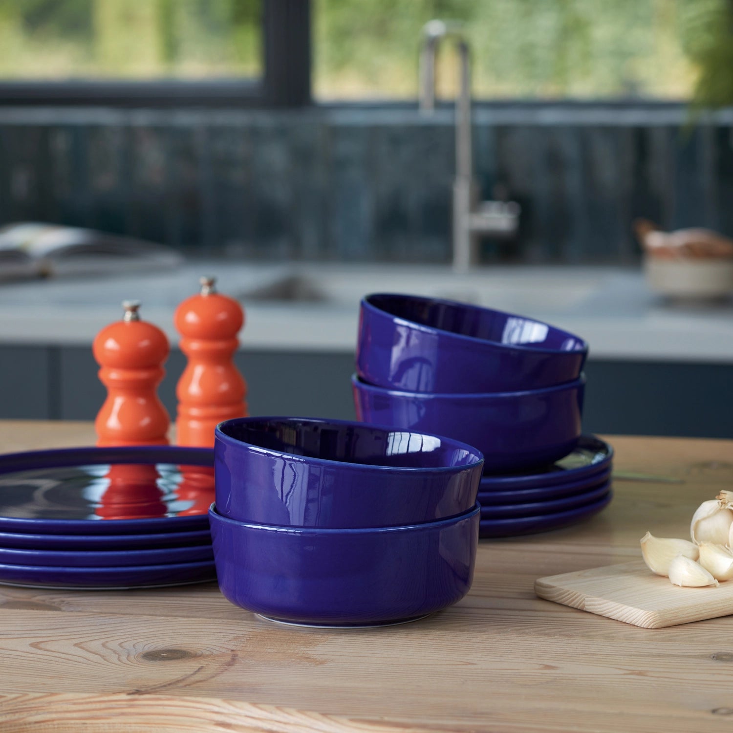 2er Set Collective Kaffeetasse 260ml cobalt