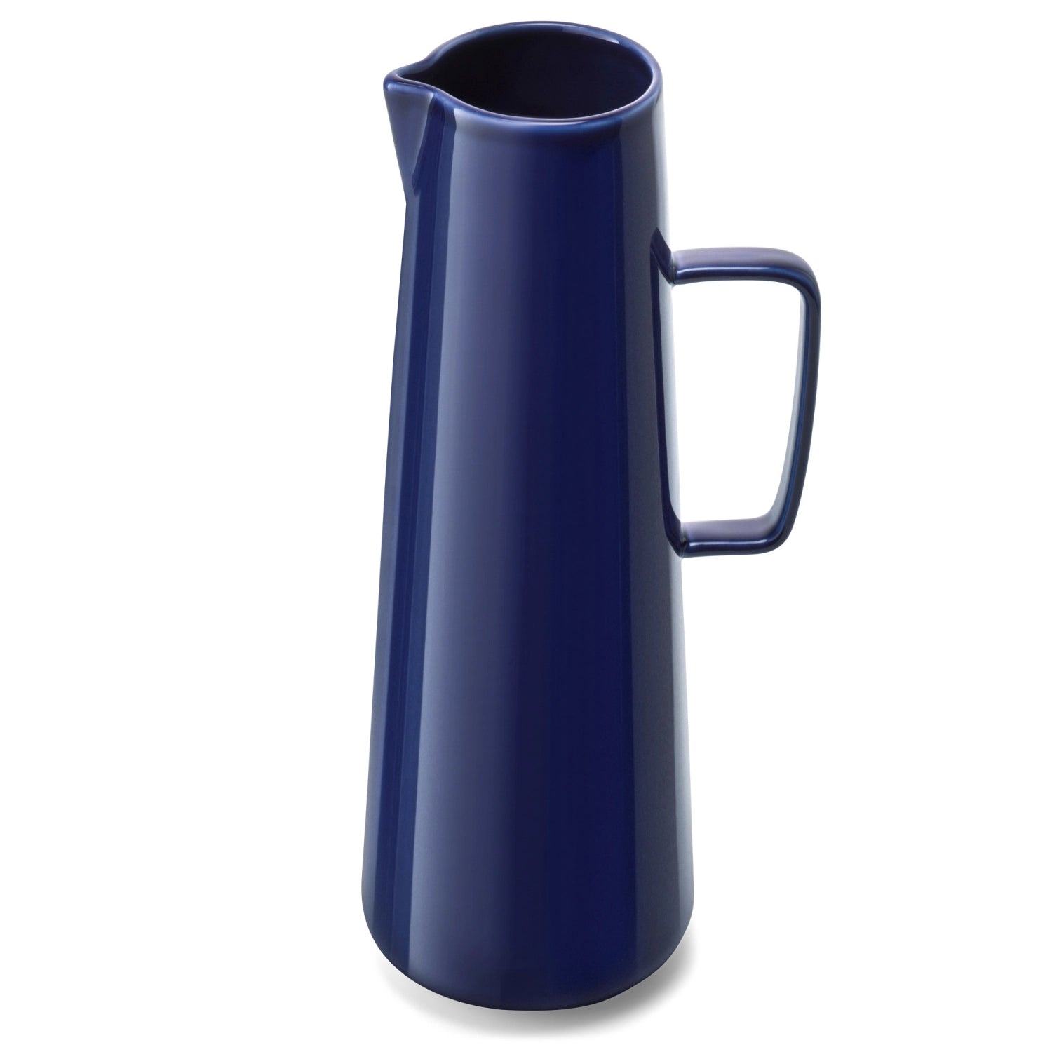 Stilvoller Wasserkrug in intensivem Cobaltblau, 1,4 l, von LSA. Ideal für besondere Anlässe und geschmackvolle Tischdekoration.