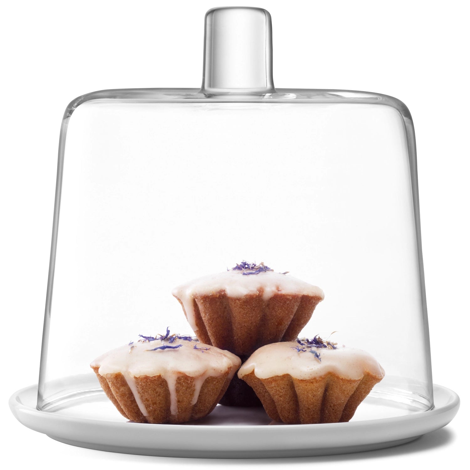 Collective bell D15cm H16cm transparent glass