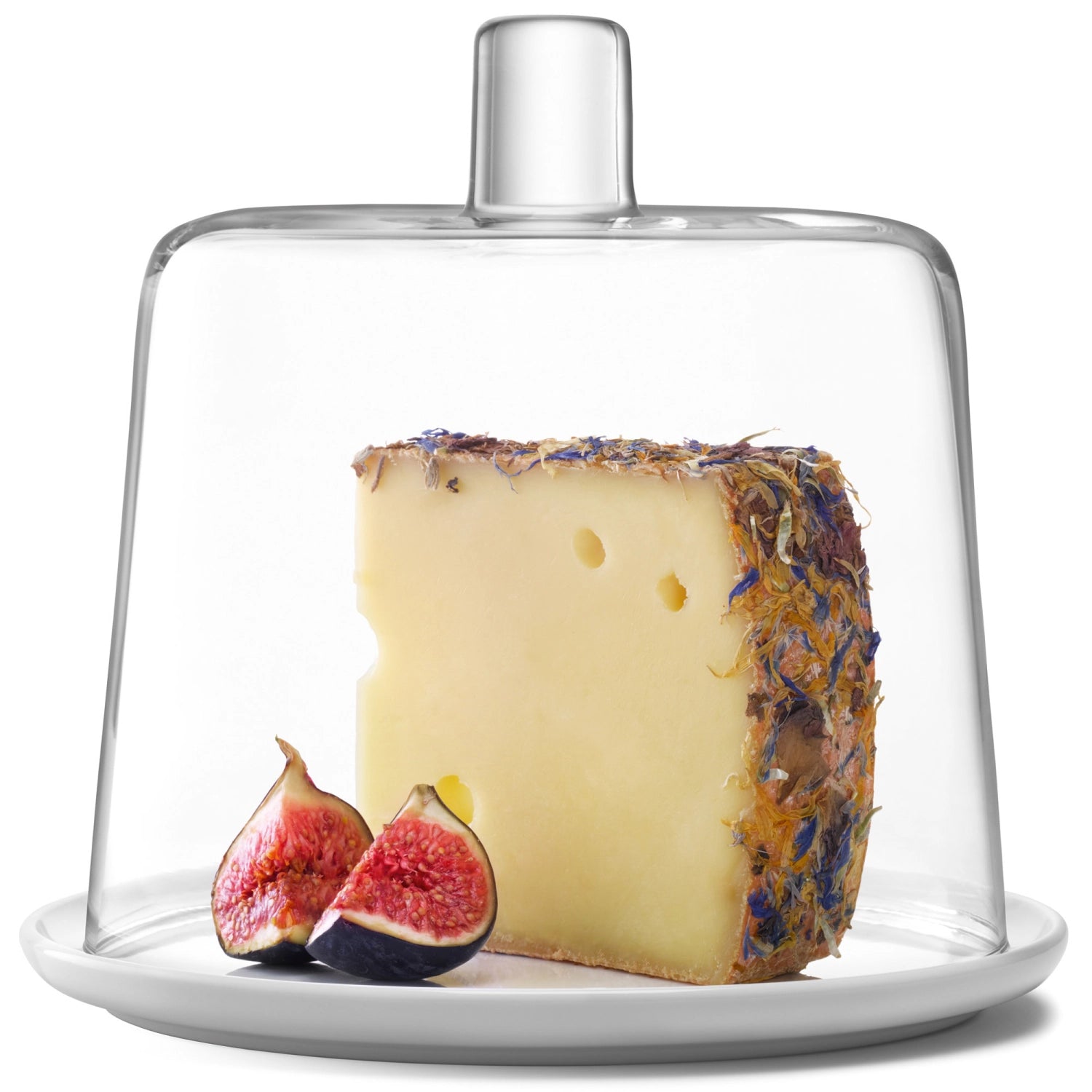 Collective bell D15cm H16cm transparent glass