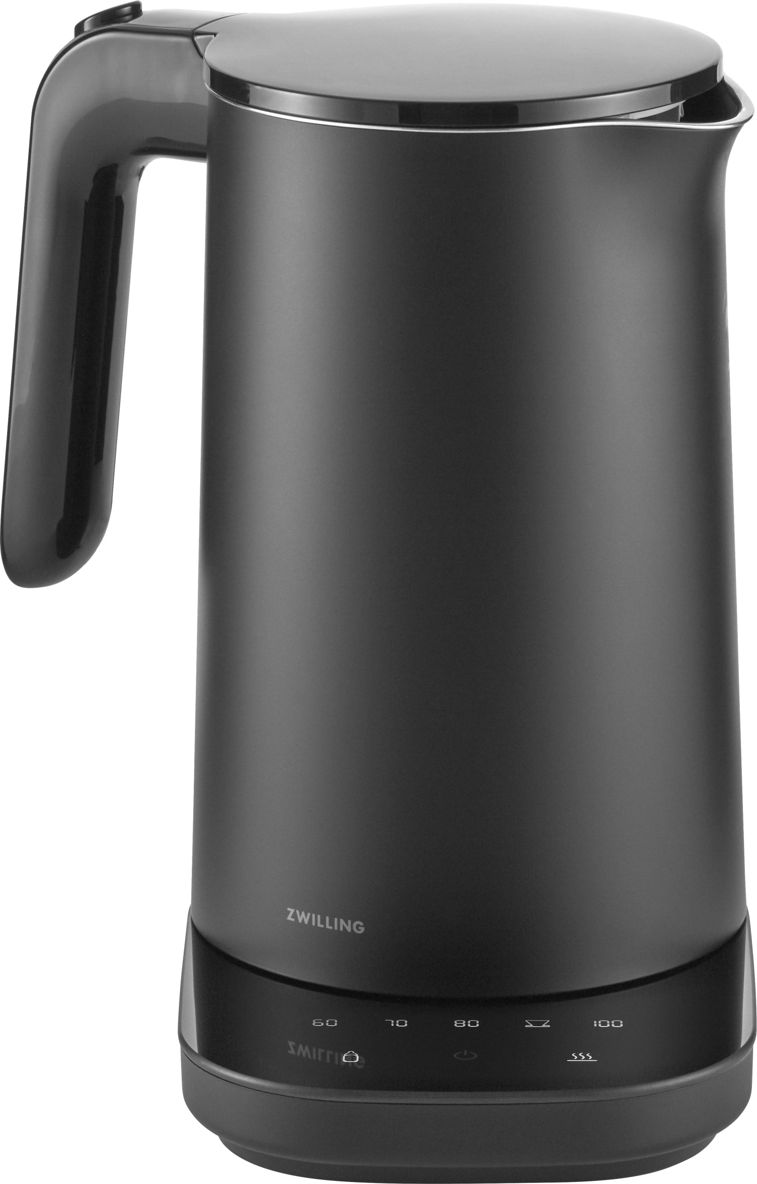 Eleganter Wasserkocher PRO von Zwilling in Schwarz, 1 Liter, für modernes Kochen und stilvolle Kücheneinrichtung.