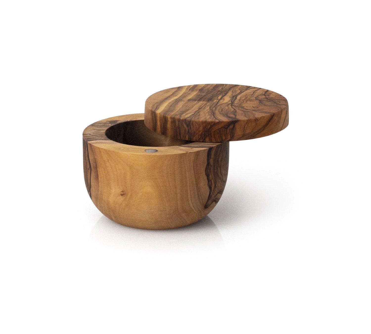 Olivenholz Dose Ø ca. 9.5 cm