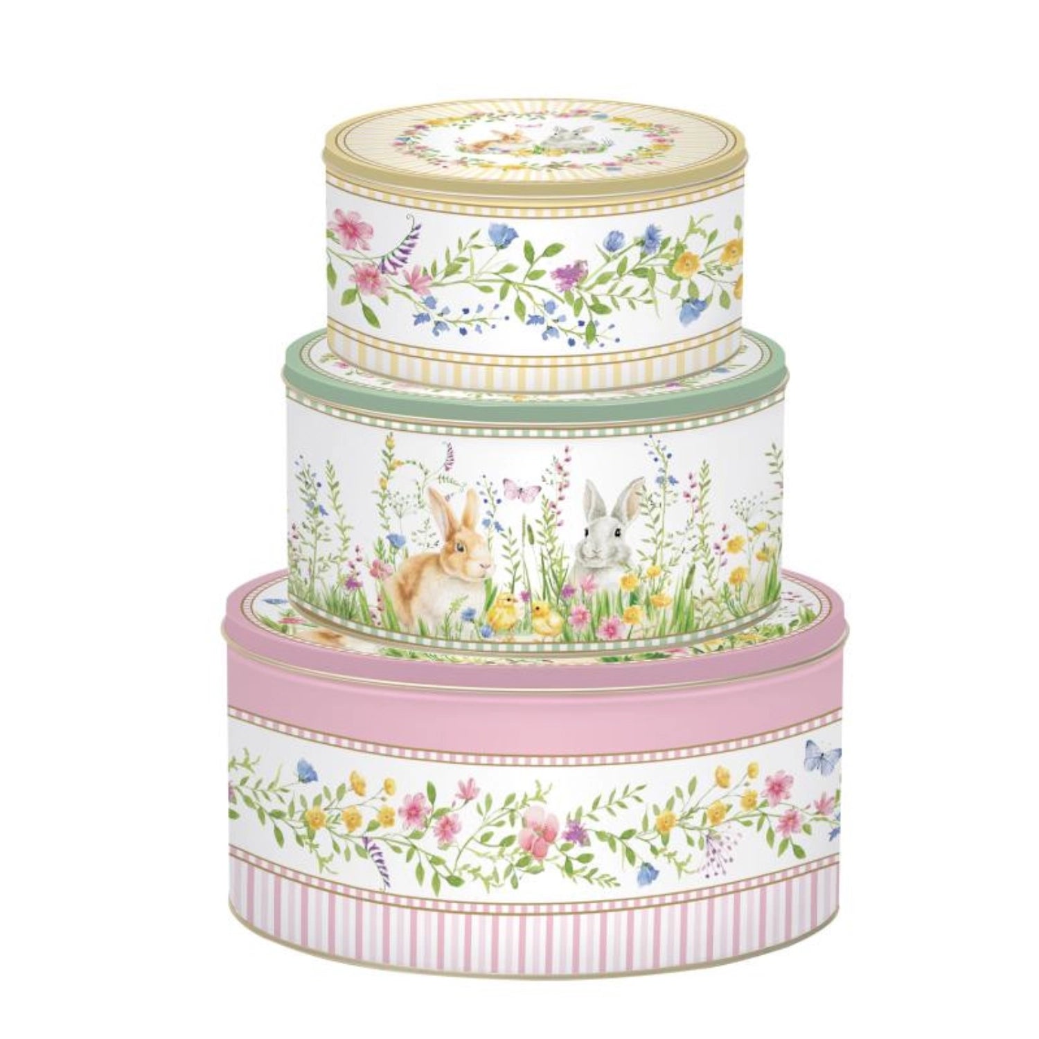 3er Set Kecks Aufbewahrungsdose Ostern