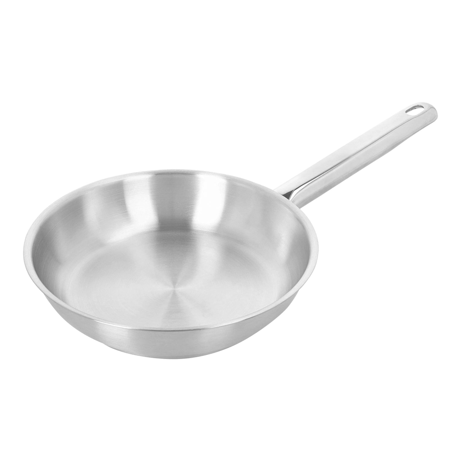 Resto 3 Bratpfanne 24cm in Silber präsentiert im Onlineshop von KAQTU Design AG. Bratpfanne ist von Demeyere