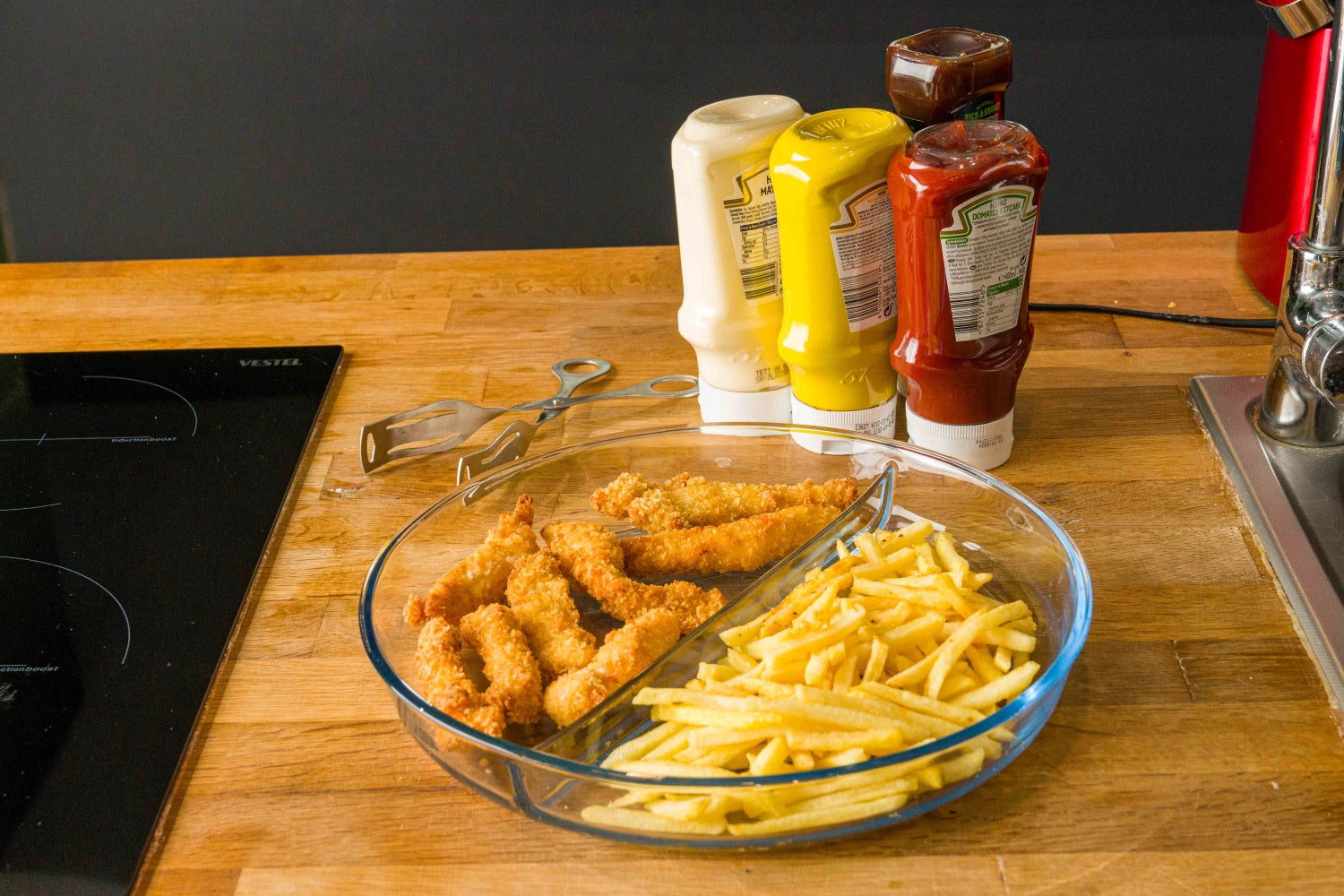 Plat à four avec divisions 32cm