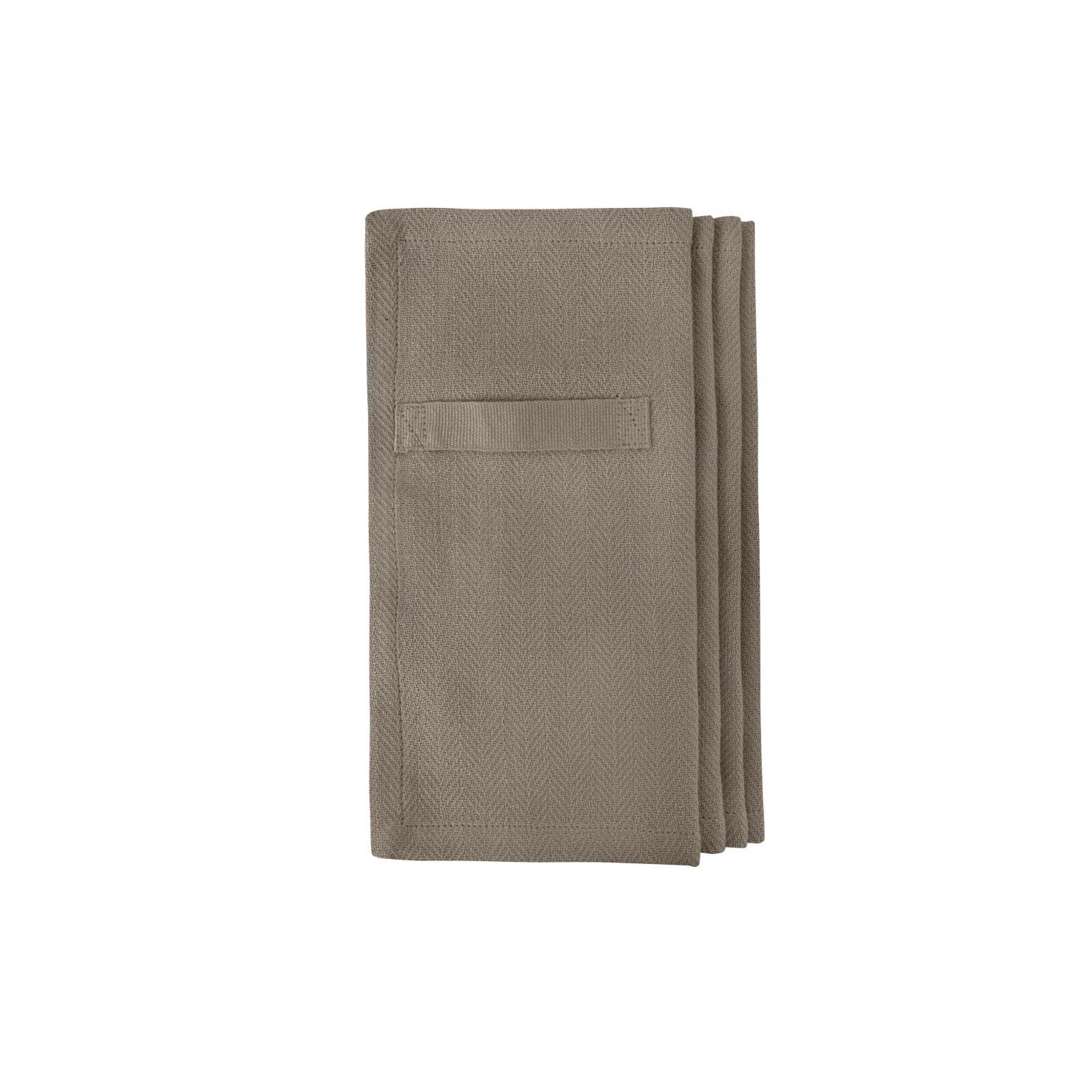 Runder Alcaufar Gartentisch aus massivem Teakholz und grauem Zement, Ø 120 cm, ideal für Outdoor-Bereiche von Kave Home.