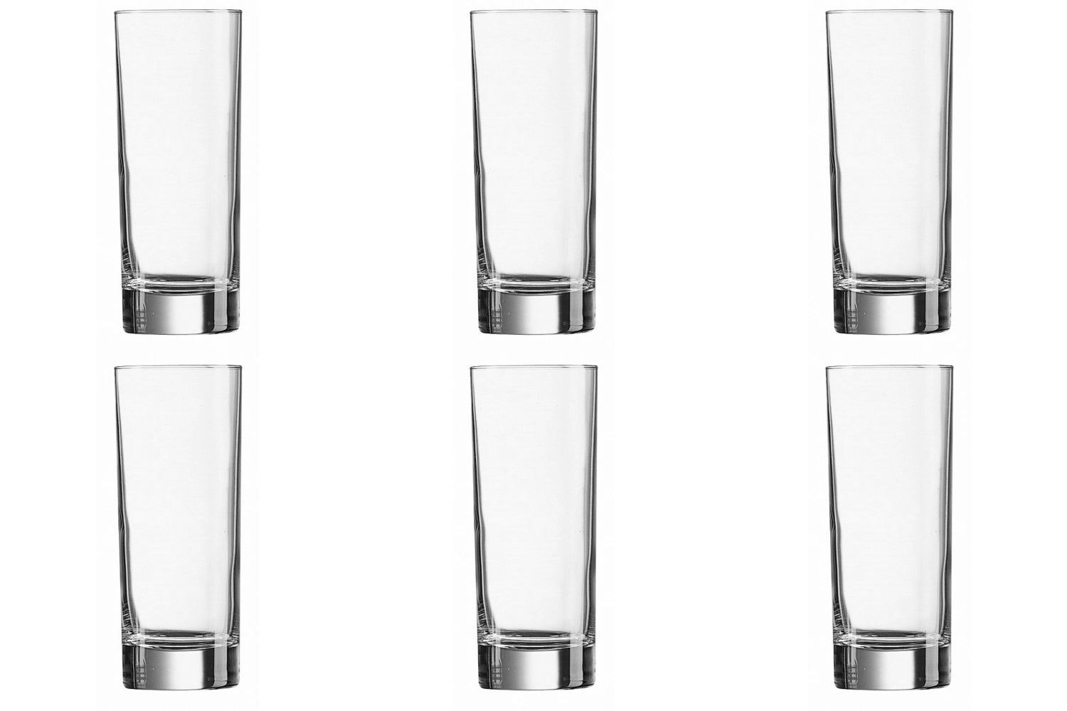 Elegantes 6-teiliges Set Islande H/B Becher von Arc, 0,33 l, ideal für jede Gelegenheit, ob für Kaffee, Tee oder Erfrischungsgetränke.