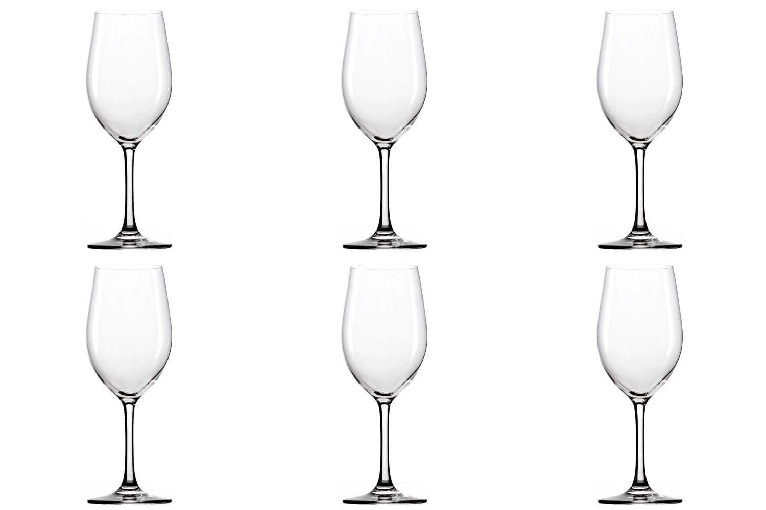 6er Set Classic Long-Life Weissweinkelch 370ml h: 206mm