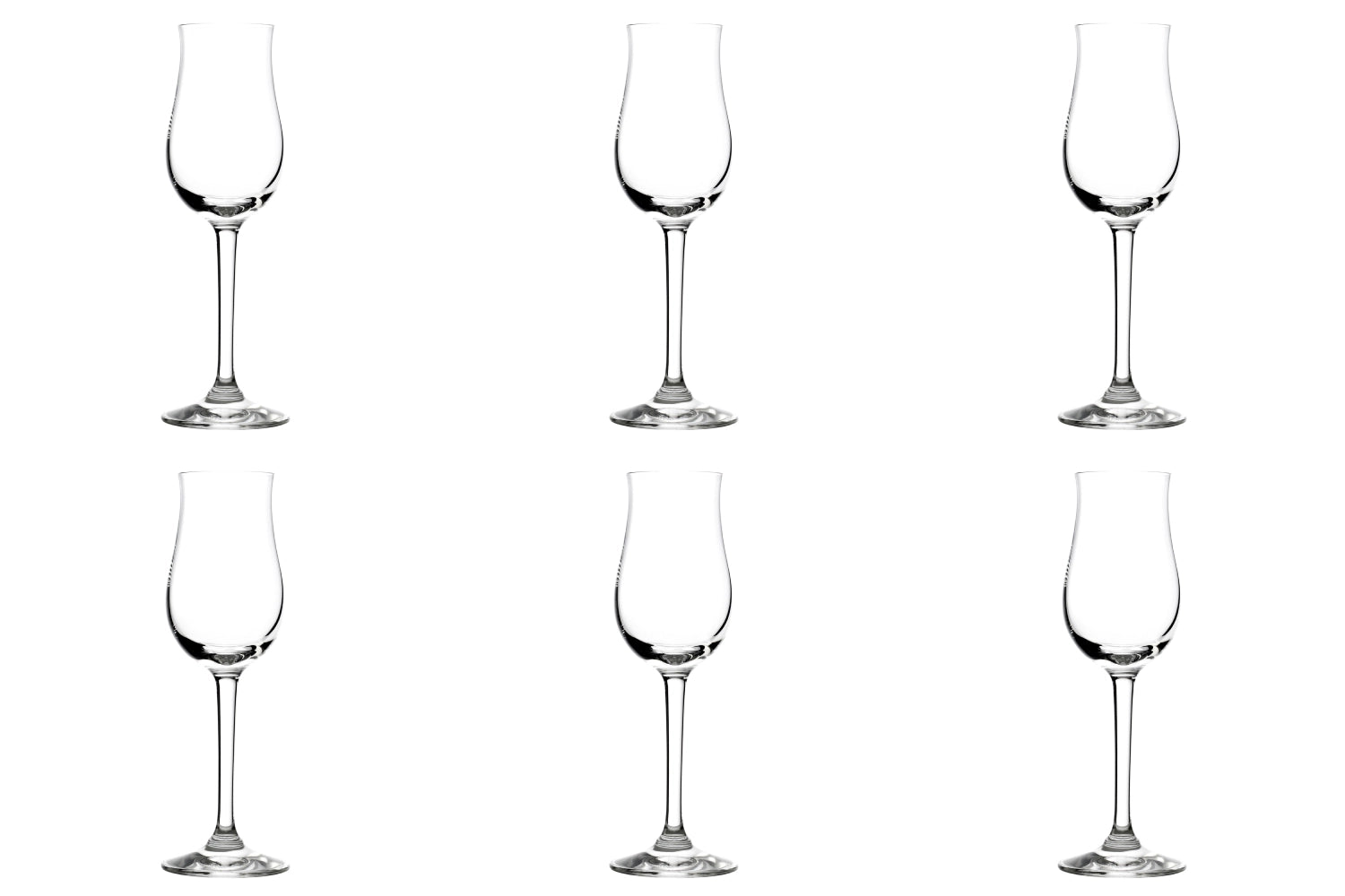 6er Set Bar&Liqueur Destillat 104ml 5cl geeicht