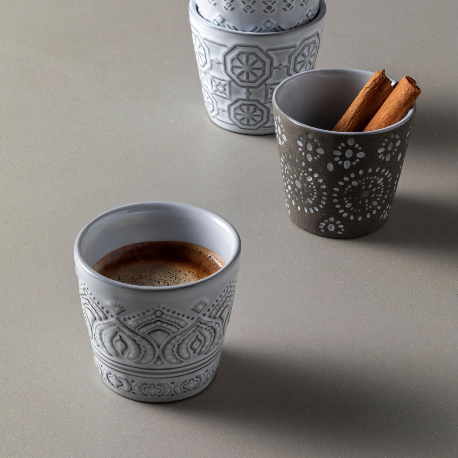 Grespresso Espressotasse 70ml D6.5cm H5.8cm white kenya in Weiss präsentiert im Onlineshop von KAQTU Design AG. Tasse ist von Costa Nova