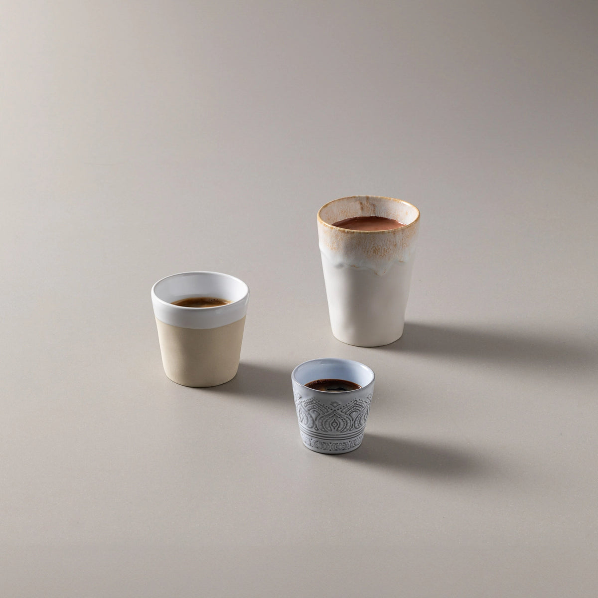 Grespresso Mokkatasse 380ml D9.2cm H11.5cm weiss in Weiss präsentiert im Onlineshop von KAQTU Design AG. Tasse ist von Costa Nova
