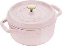 Coc<tc>ott</tc>e 22cm, rotondo, Sorbet Rose, ghisa 2.6l