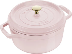 Coc<tc>ott</tc>e 22cm, rotondo, Sorbet Rose, ghisa 2.6l
