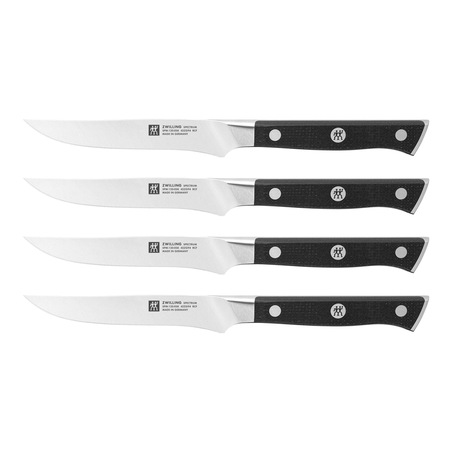 4er Set Spectrum Steakmesser in Mehrfarbig präsentiert im Onlineshop von KAQTU Design AG. Küchenmesser ist von Zwilling