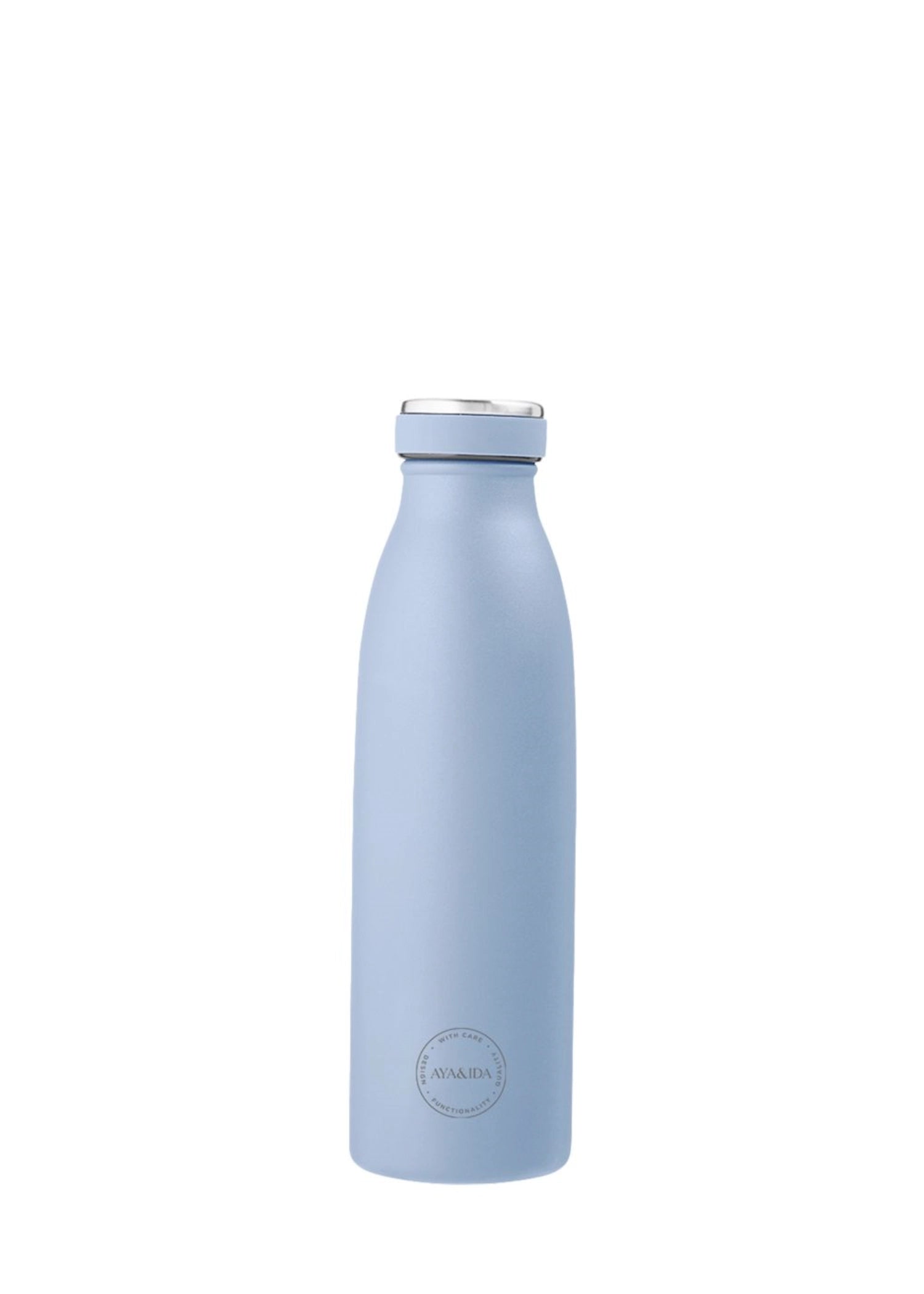 Trinkflasche 500ml Powder Blue in Blau präsentiert im Onlineshop von KAQTU Design AG. Trinkflaschen ist von AYA&IDA