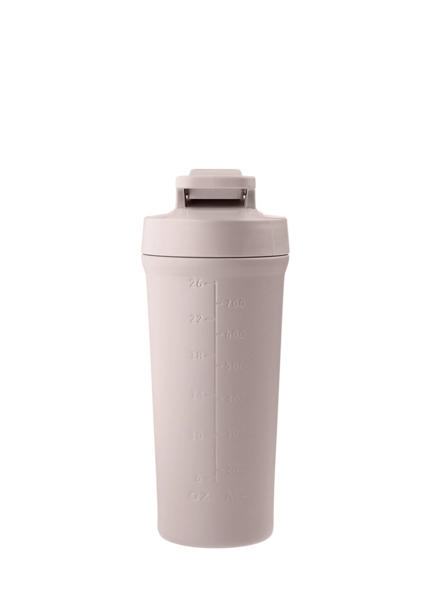 Elegante Shaker Bottle in Soft Rose mit 750ml Fassungsvermögen, ideal für Fitness und unterwegs. Hochwertiges Design von AYA&IDA.
