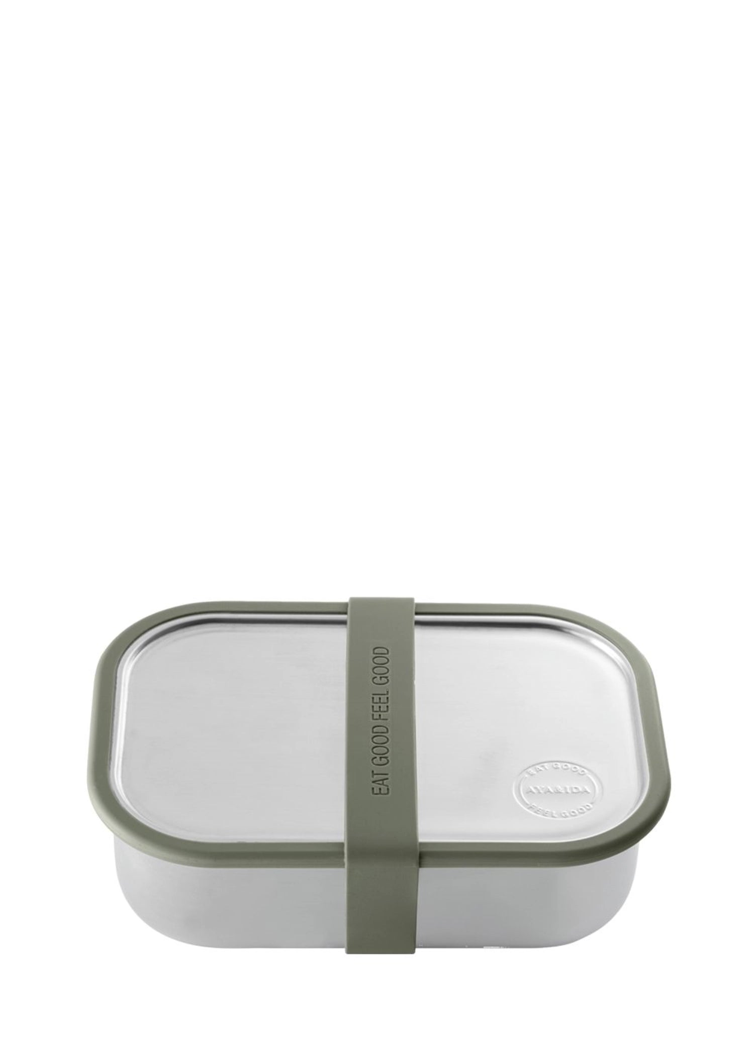 Lunch Box 1000ml Tropical Green in Grün präsentiert im Onlineshop von KAQTU Design AG. Snackbox ist von AYA&IDA