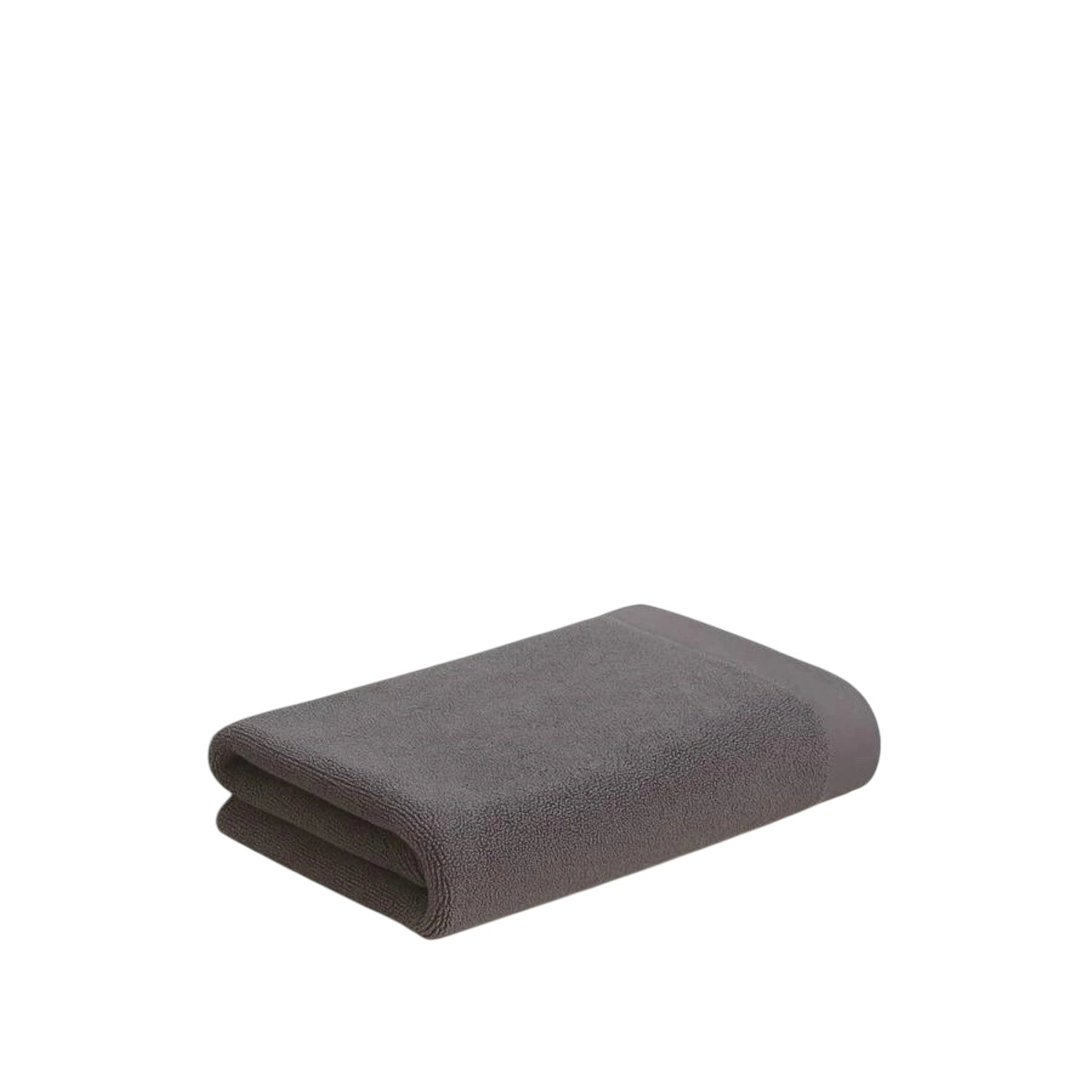Handtuch 50x100cm dunkelgrau in Grau präsentiert im Onlineshop von KAQTU Design AG. Badetuch ist von Nordesign