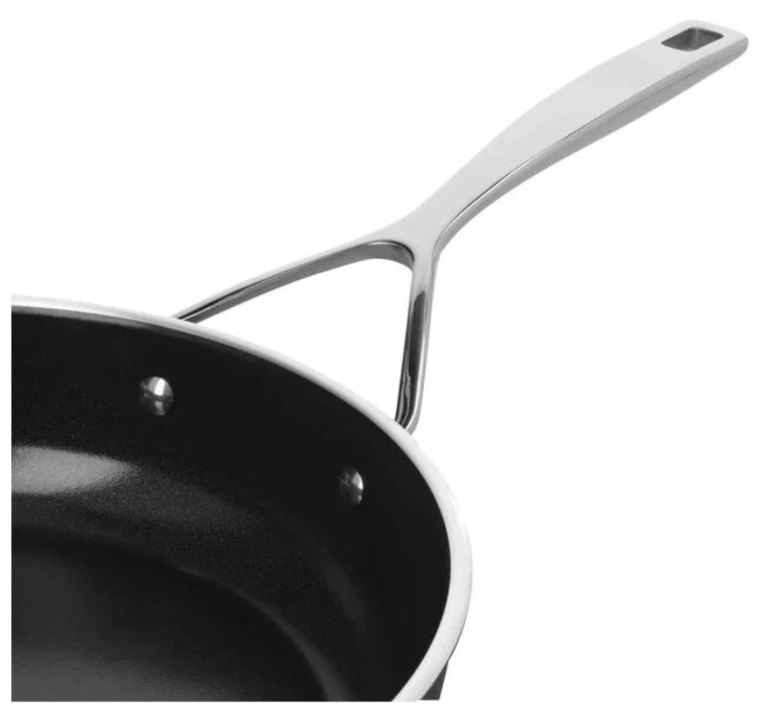 Elegante 24 cm Bratpfanne Alu Pro 5 von Demeyere, ausgestattet mit langlebiger Ceraforce-Beschichtung für perfekte Bratergebnisse.