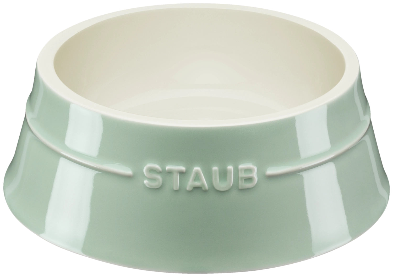 Haustiernapf 800ml Eukalyptus in Grün präsentiert im Onlineshop von KAQTU Design AG. Zutaten ist von Staub