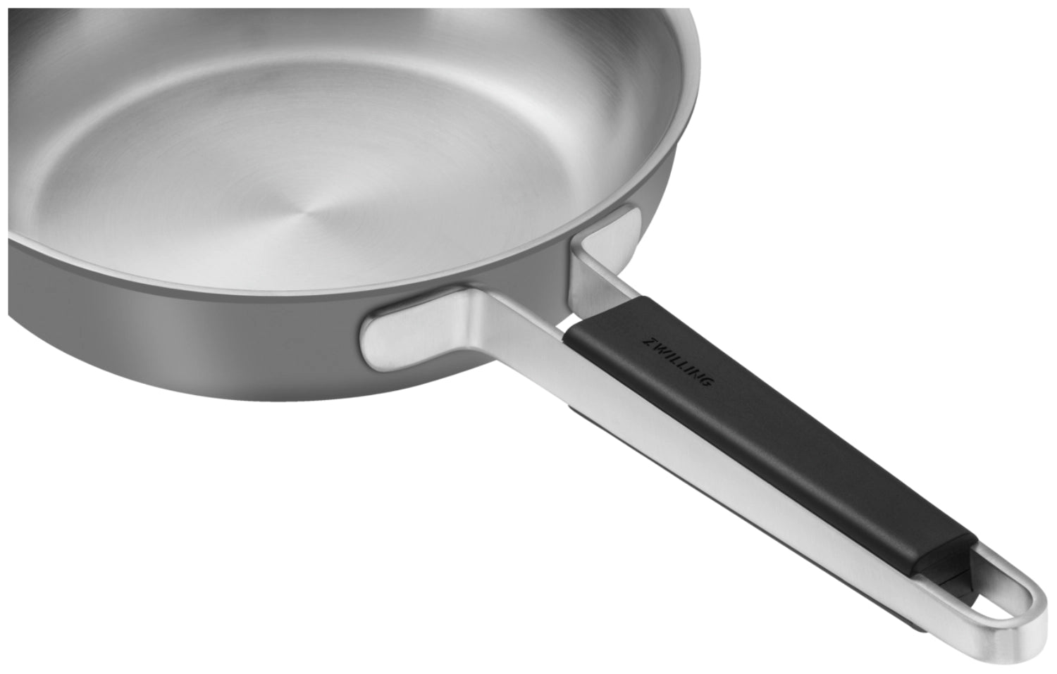 Pure Bratpfanne unbeschichtet 24cm Grau in Grau präsentiert im Onlineshop von KAQTU Design AG. Bratpfanne ist von Zwilling