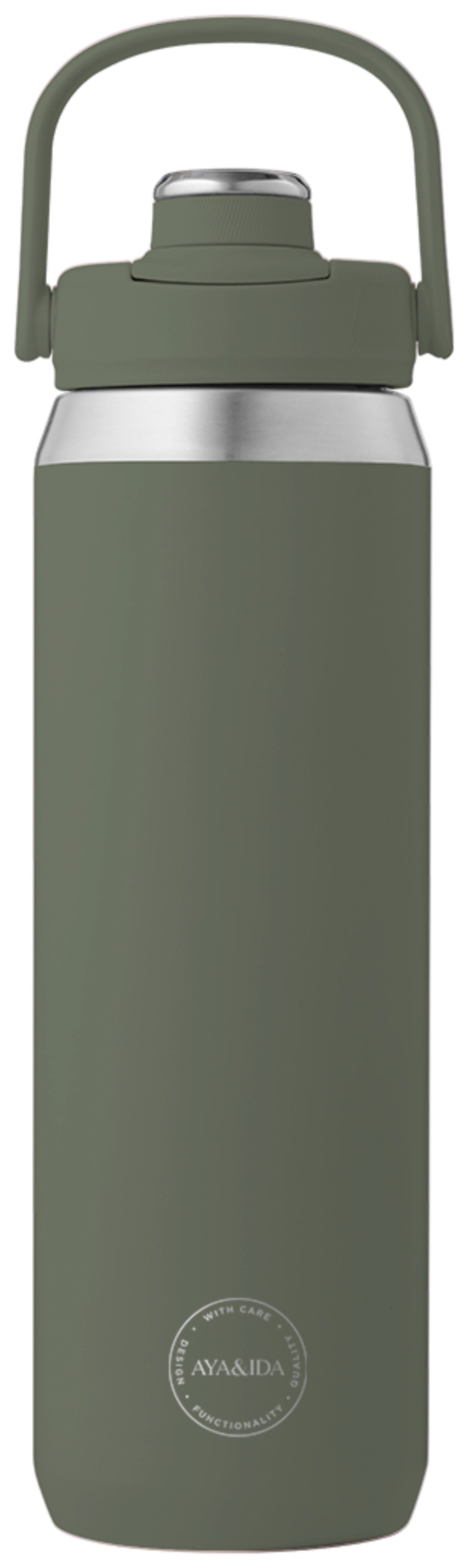 Sports Bottle 700ml Tropical Green in Grün präsentiert im Onlineshop von KAQTU Design AG. Trinkflaschen ist von AYA&IDA