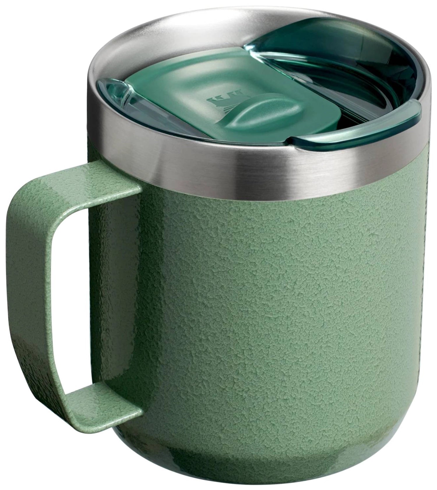 Hammertone grüne Everyday Camp Mug 0.35l von Stanley, ideal für Outdoor-Abenteuer und den täglichen Gebrauch, robust und stilvoll.