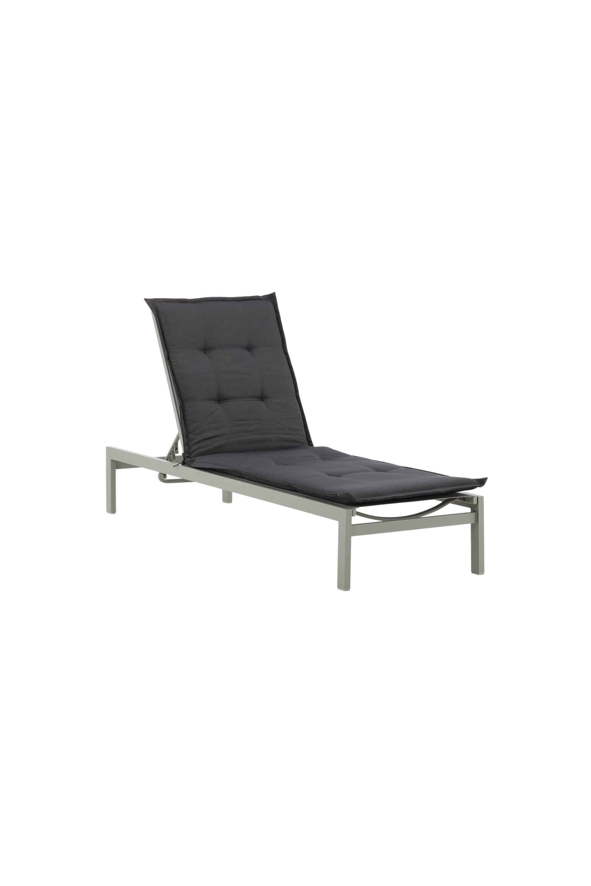 Kissen für Sonnenliege in Dunkelgrau präsentiert im Onlineshop von KAQTU Design AG. Outdoor-Accessoire ist von Venture Home