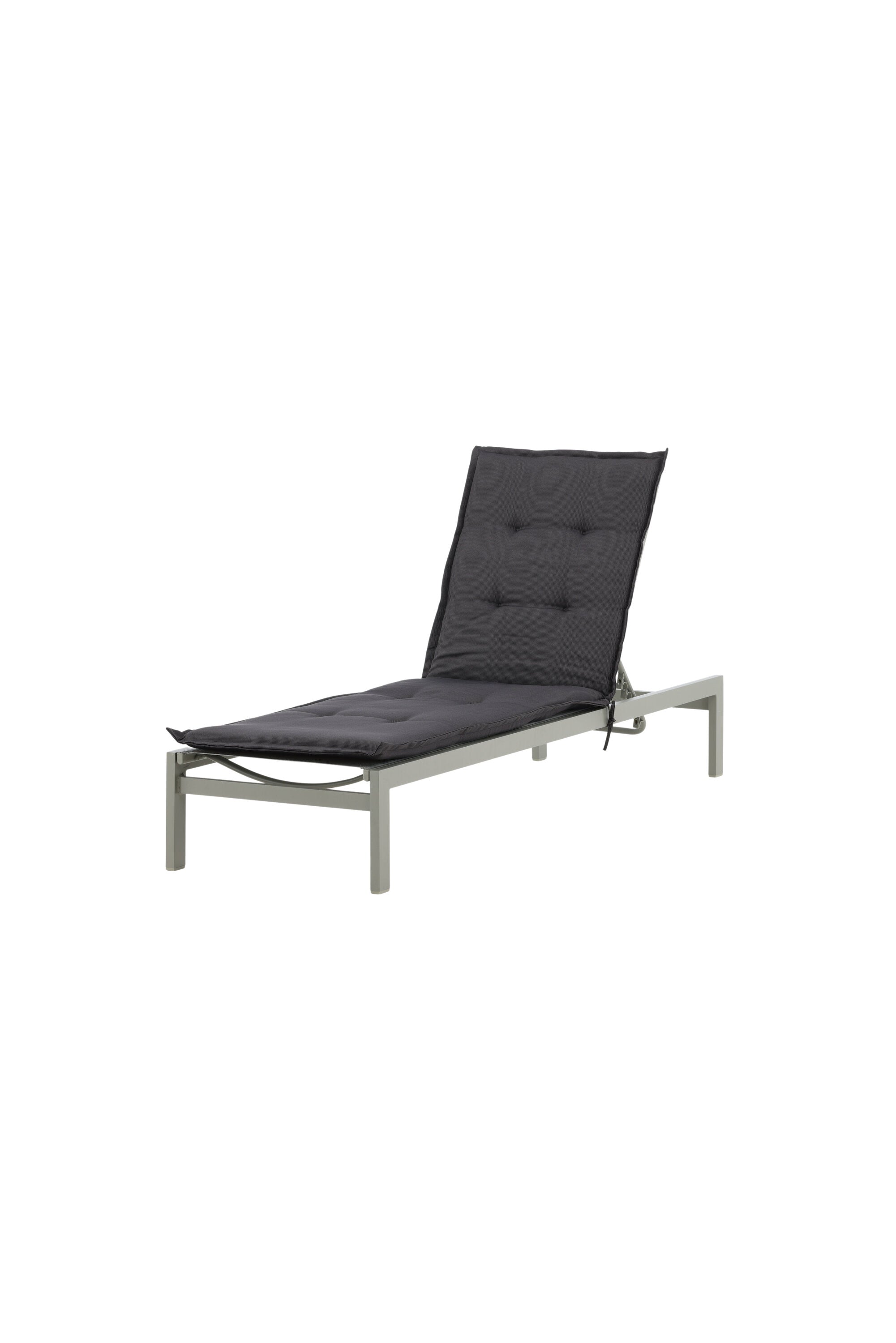 Kissen für Sonnenliege in Dunkelgrau präsentiert im Onlineshop von KAQTU Design AG. Outdoor-Accessoire ist von Venture Home
