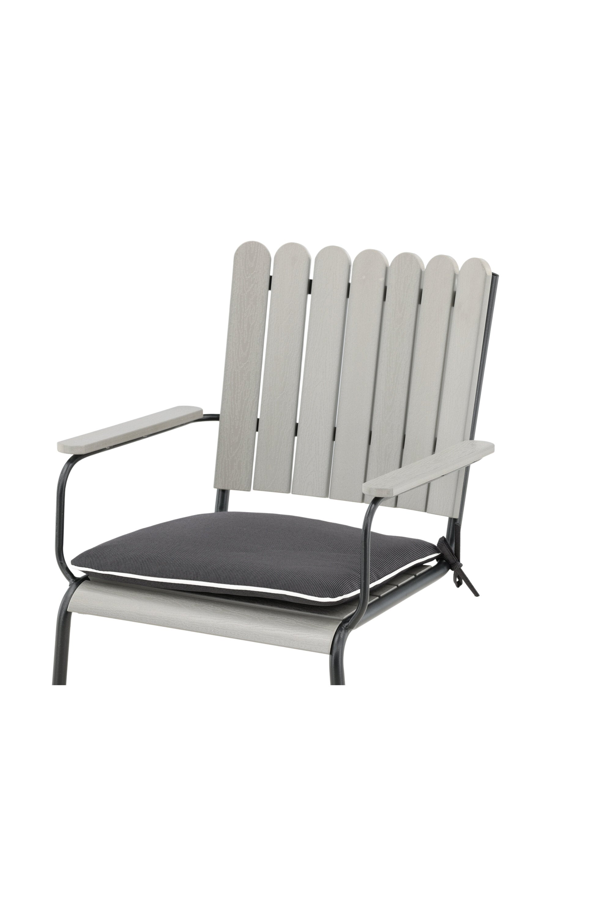 Dyna Holmsund Stuhl Ersatzkissen in Dunkelgrau präsentiert im Onlineshop von KAQTU Design AG. Sitzkissen ist von Venture Home