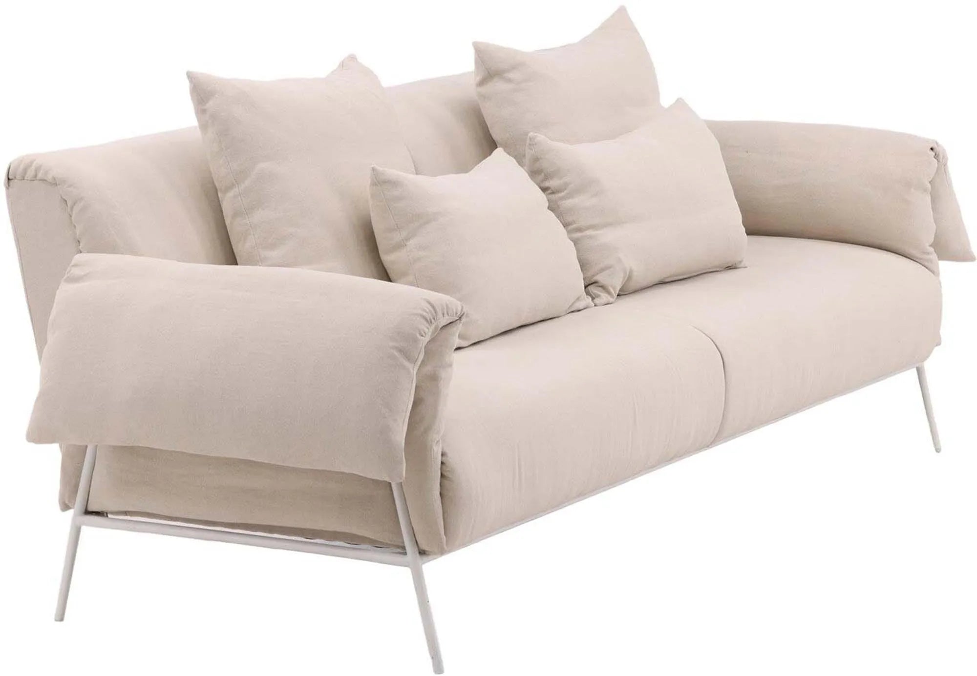 Öckerö Sofa von Vind: Elegante Schlichtheit in warmen Naturfarben.