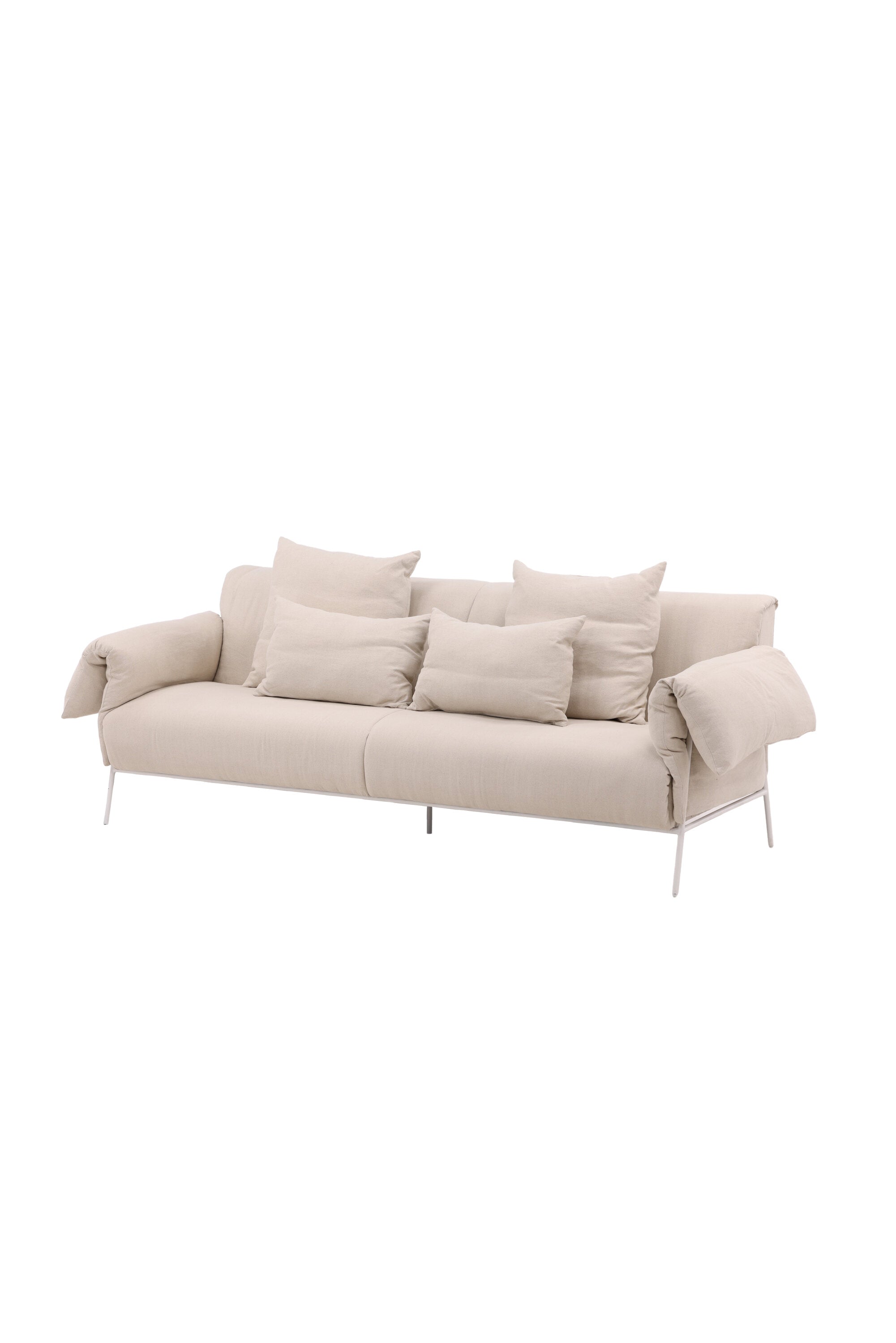 Öckerö Sofa in Beige präsentiert im Onlineshop von KAQTU Design AG. 3er Sofa ist von Vind