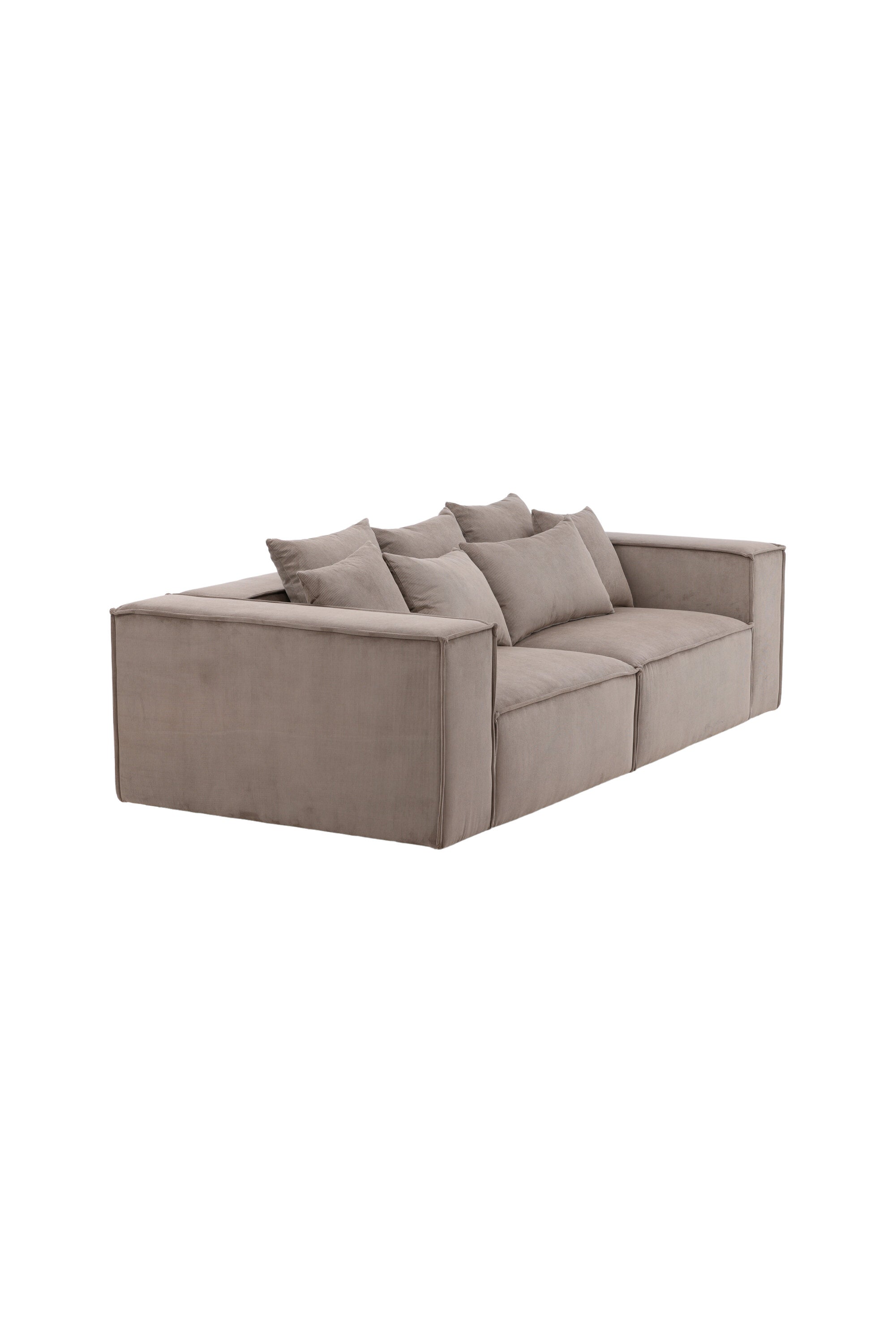 Gillholmen Sofa in Braun präsentiert im Onlineshop von KAQTU Design AG. 3er Sofa ist von Vind