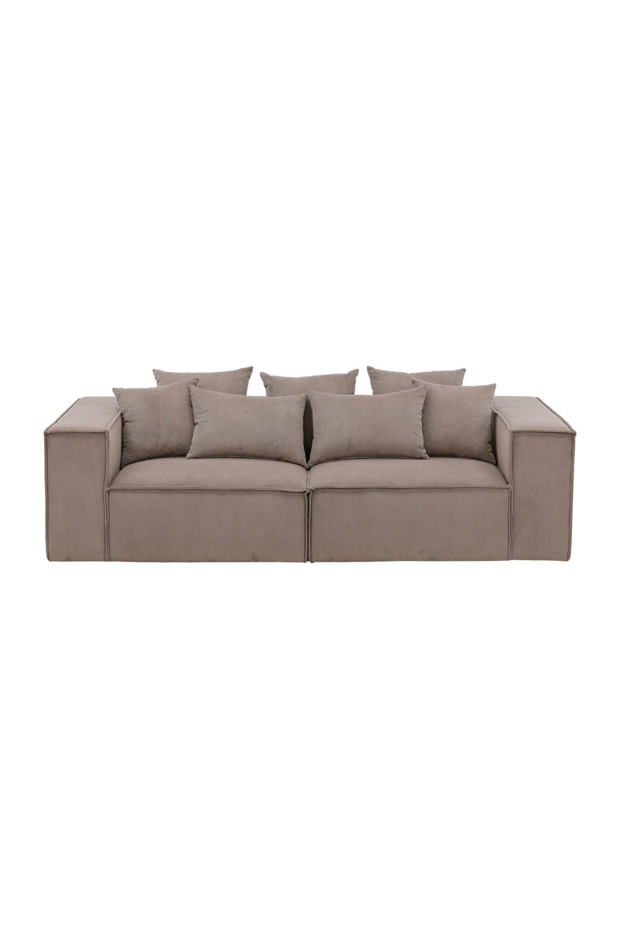 Gillholmen Sofa in Braun präsentiert im Onlineshop von KAQTU Design AG. 3er Sofa ist von Vind