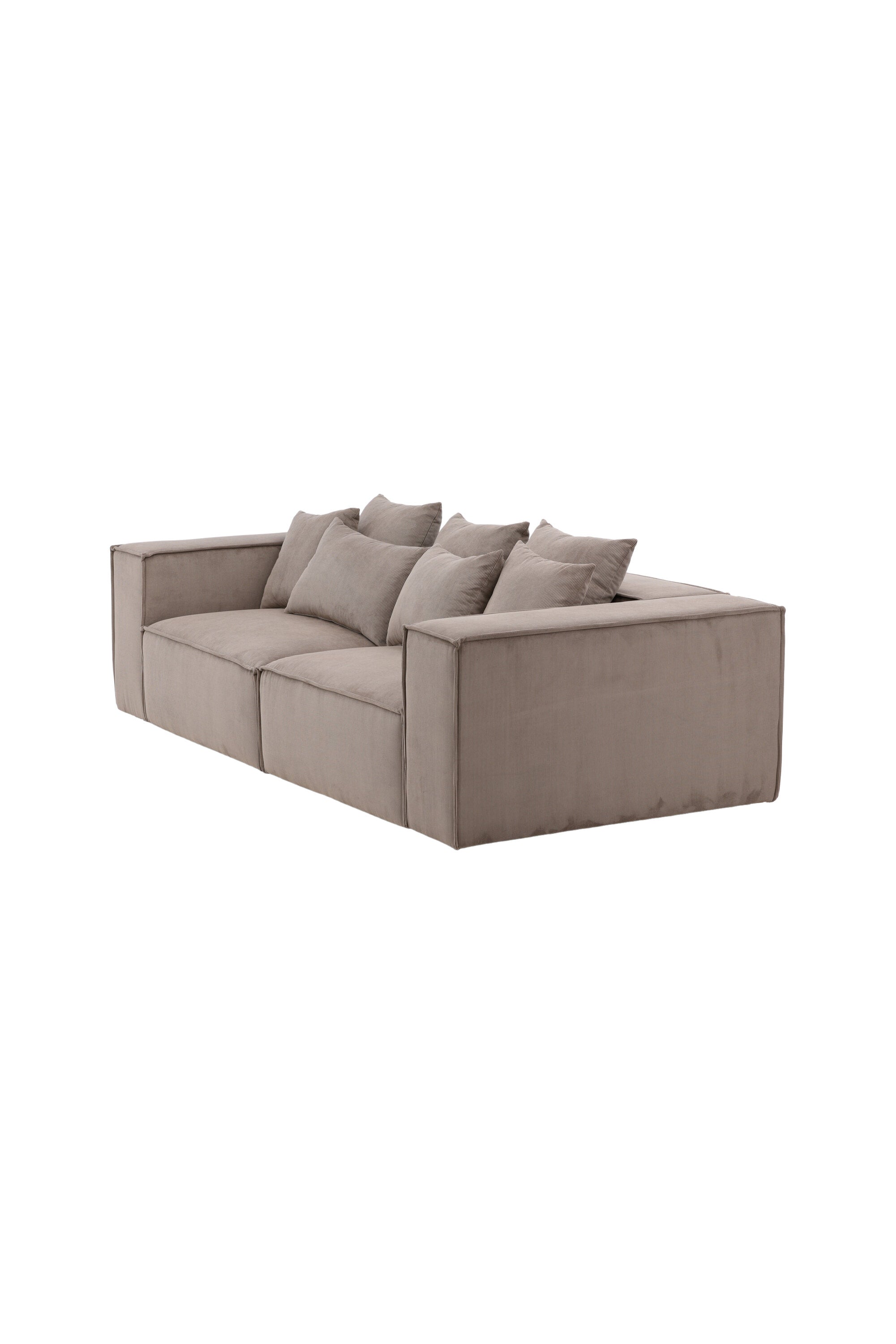 Gillholmen Sofa in Braun präsentiert im Onlineshop von KAQTU Design AG. 3er Sofa ist von Vind