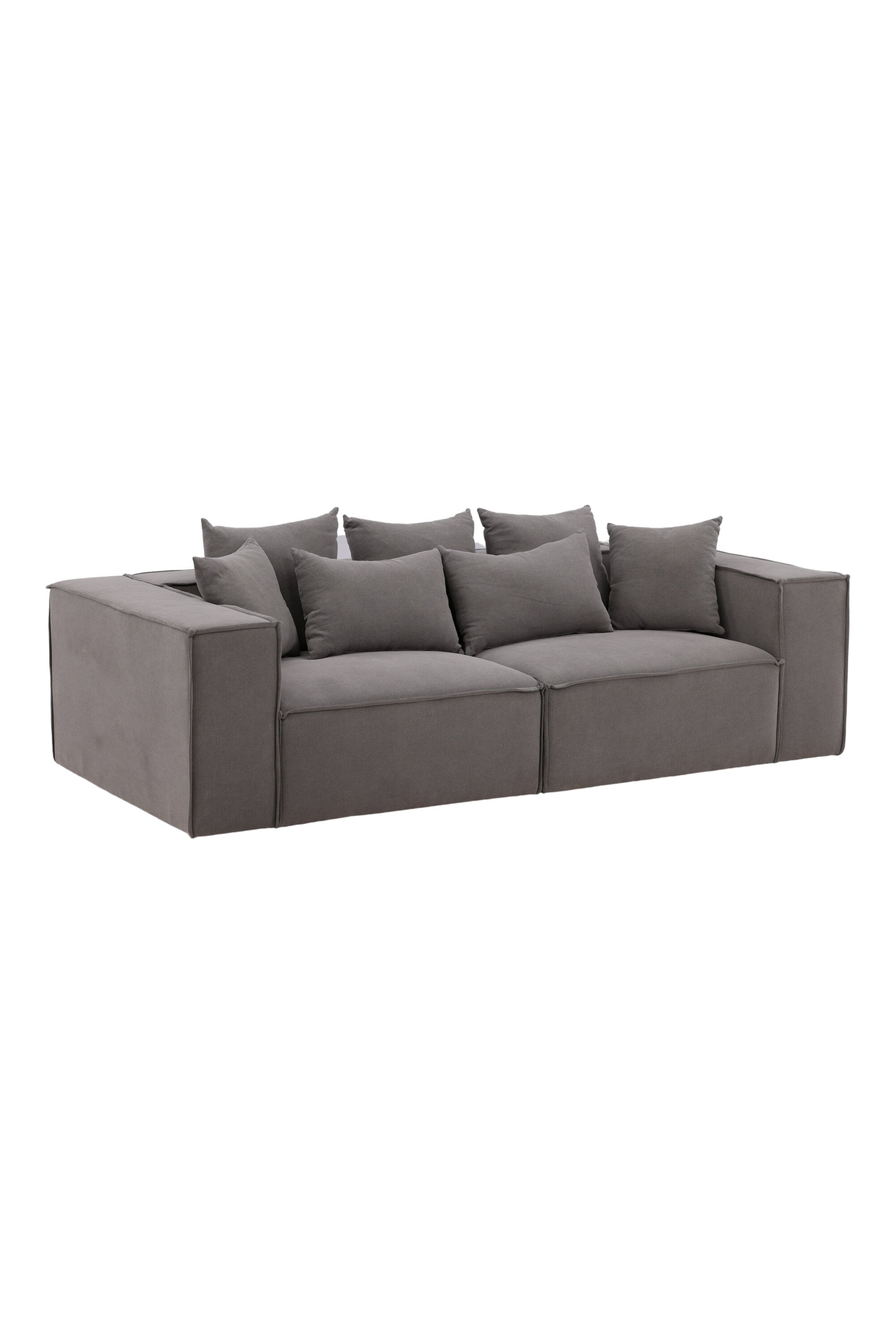 Gillholmen Sofa in Grau präsentiert im Onlineshop von KAQTU Design AG. 3er Sofa ist von Vind