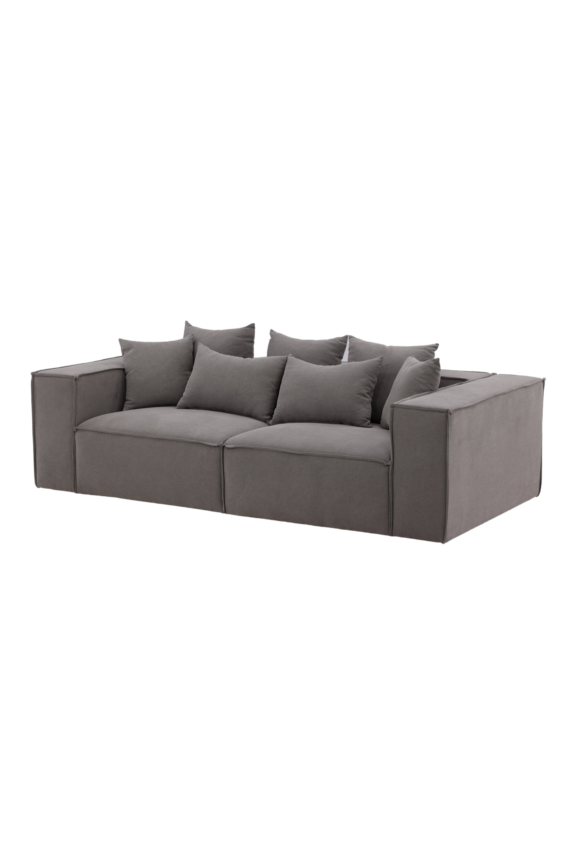 Gillholmen Sofa in Grau präsentiert im Onlineshop von KAQTU Design AG. 3er Sofa ist von Vind