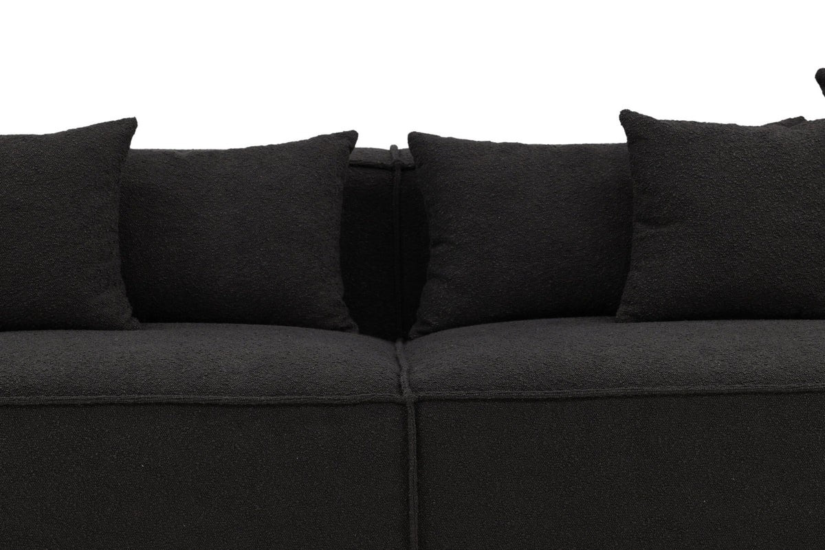 Gillholmen Sofa in Schwarz präsentiert im Onlineshop von KAQTU Design AG. 3er Sofa ist von Vind